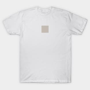 Minimalist calm cream neutral  color decor T-Shirt